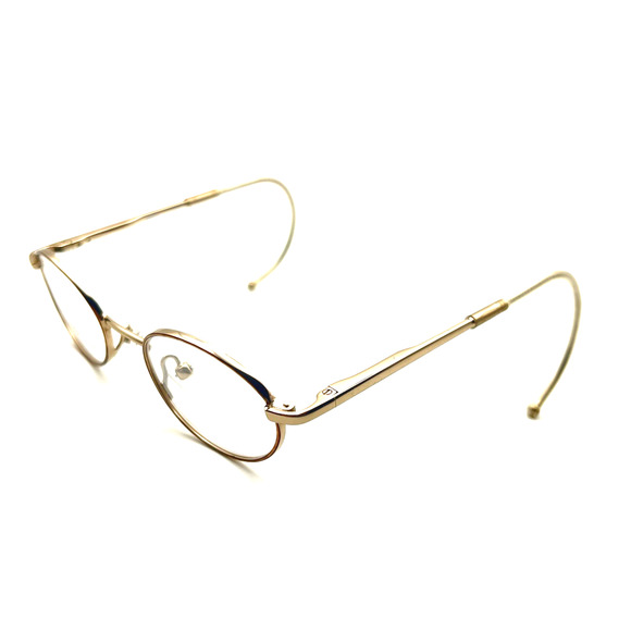 SANDY AMBER GOLD EYEGLASSES SUNGLASSES FRAMES 37-17-125 - Picture 1 of 3